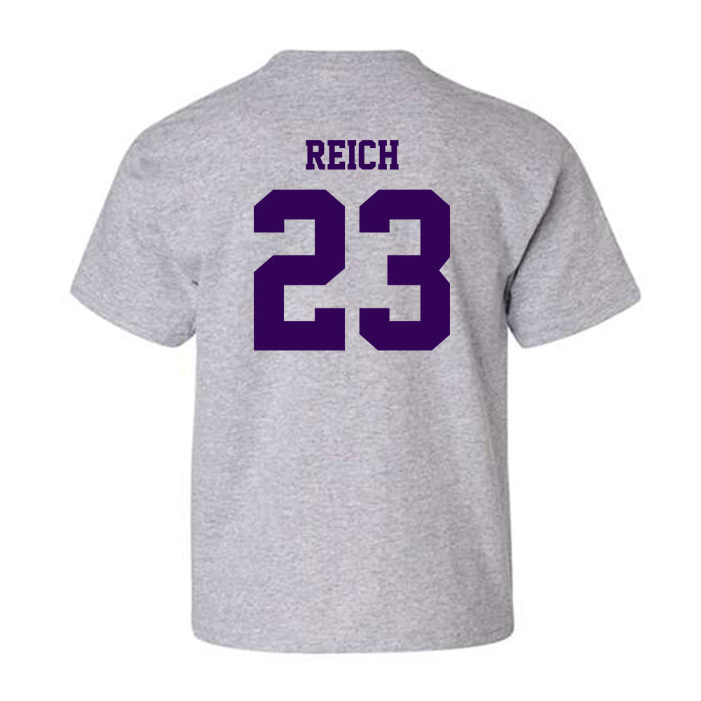 Kansas State - NCAA Baseball : Jonah Reich - Sports Shersey Youth T-Shirt-1