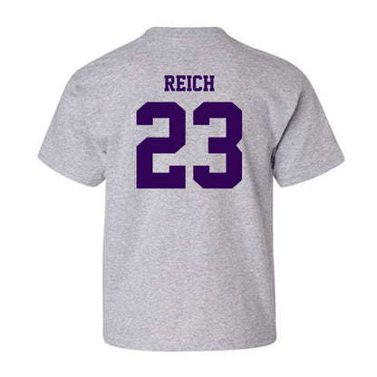 Kansas State - NCAA Baseball : Jonah Reich - Sports Shersey Youth T-Shirt-1