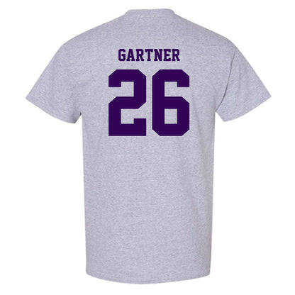 Kansas State - NCAA Baseball : Noah Gartner - Sports Shersey T-Shirt-1