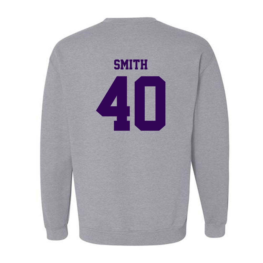Kansas State - NCAA Baseball : Miles Smith - Sports Shersey Crewneck Sweatshirt-1