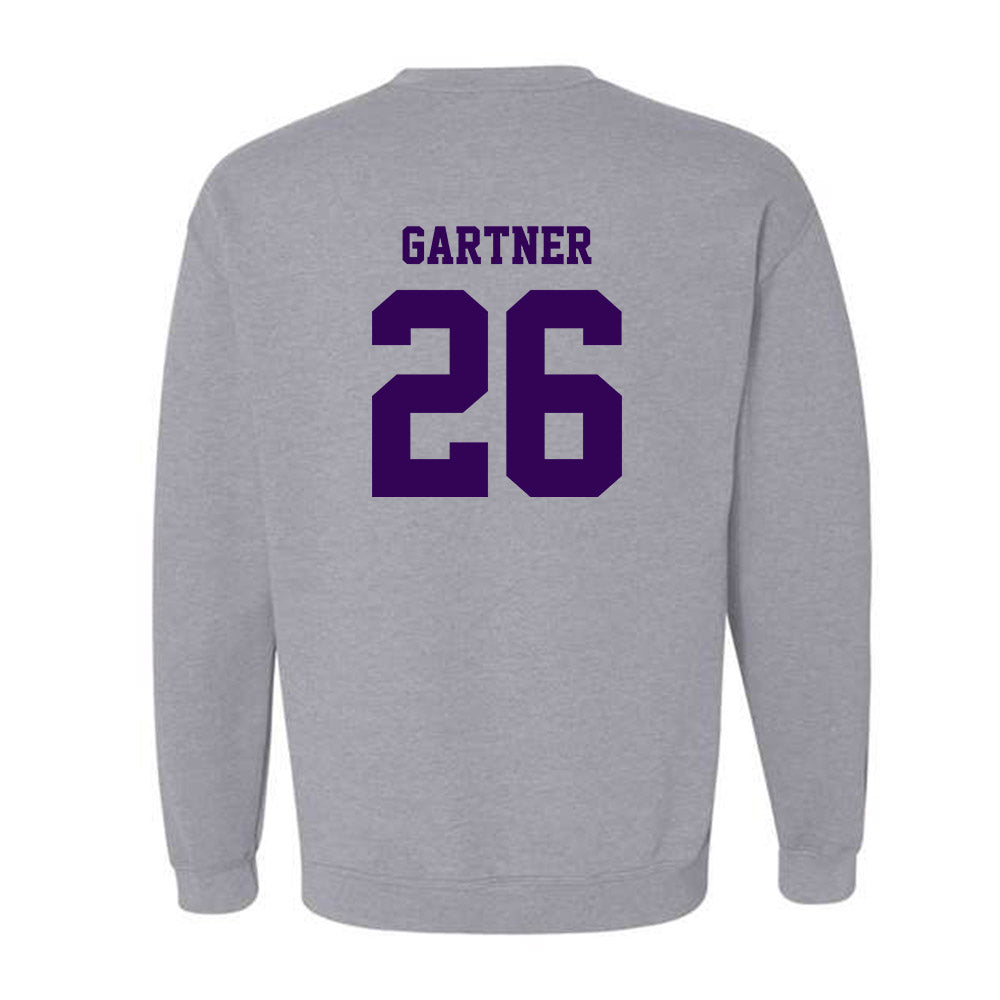Kansas State - NCAA Baseball : Noah Gartner - Sports Shersey Crewneck Sweatshirt-1