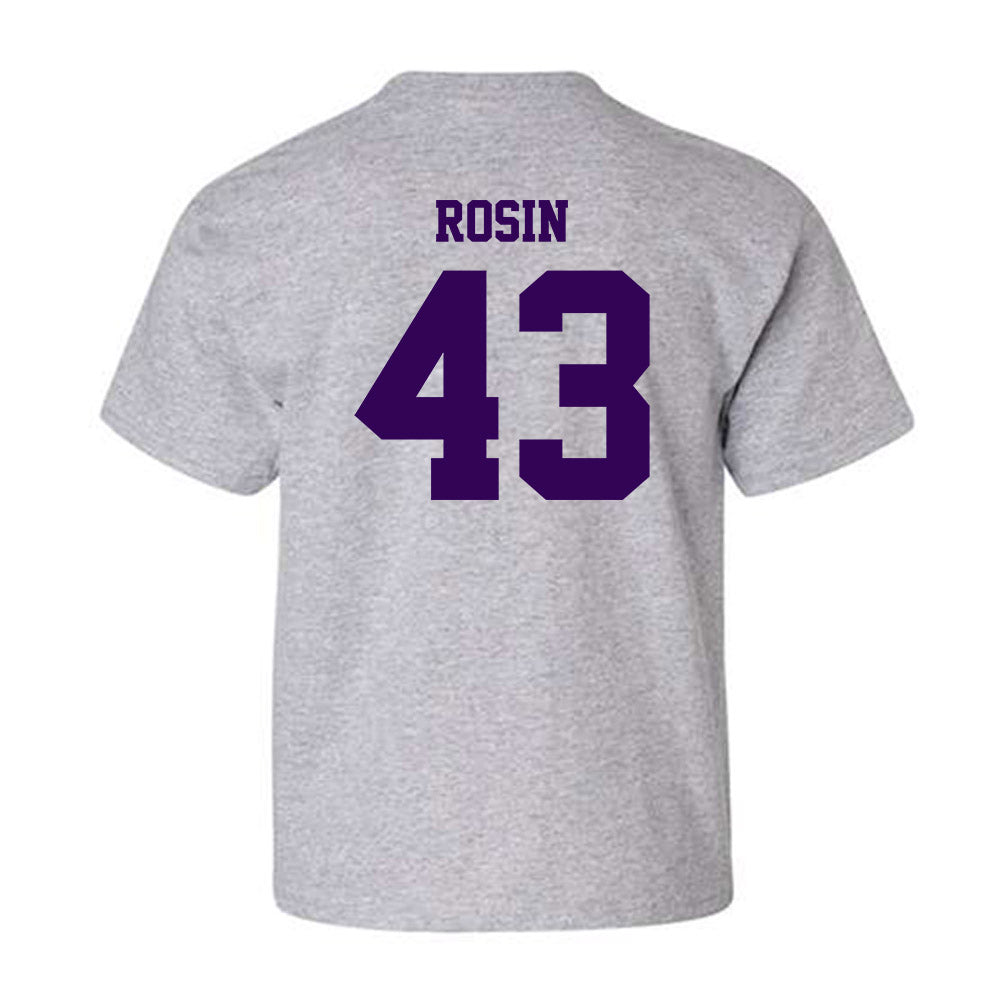 Kansas State - NCAA Baseball : Ben Rosin - Sports Shersey Youth T-Shirt-1