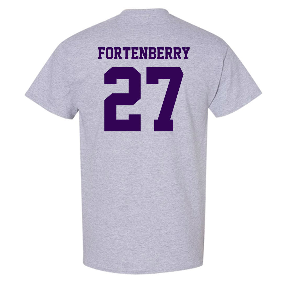 Kansas State - NCAA Baseball : Robert Fortenberry - Sports Shersey T-Shirt-1