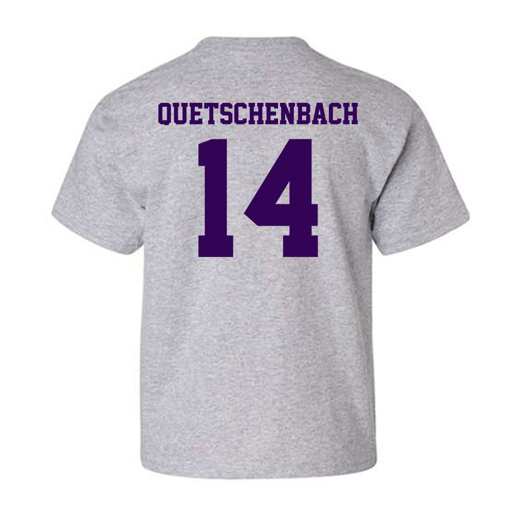 Kansas State - NCAA Baseball : Jack Quetschenbach - Sports Shersey Youth T-Shirt-1