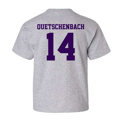 Kansas State - NCAA Baseball : Jack Quetschenbach - Sports Shersey Youth T-Shirt-1