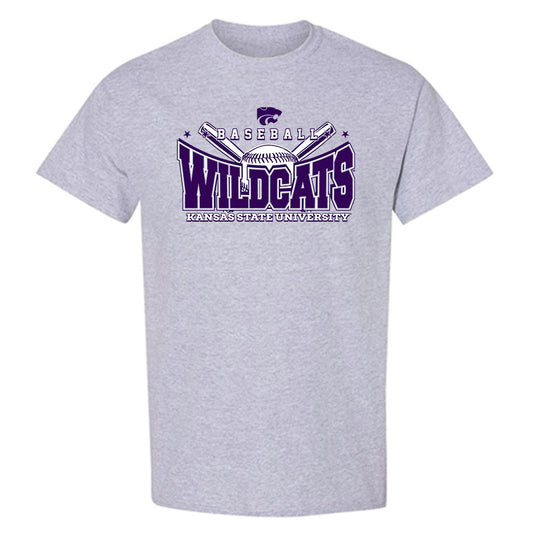 Kansas State - NCAA Baseball : Robert Fortenberry - Sports Shersey T-Shirt-0
