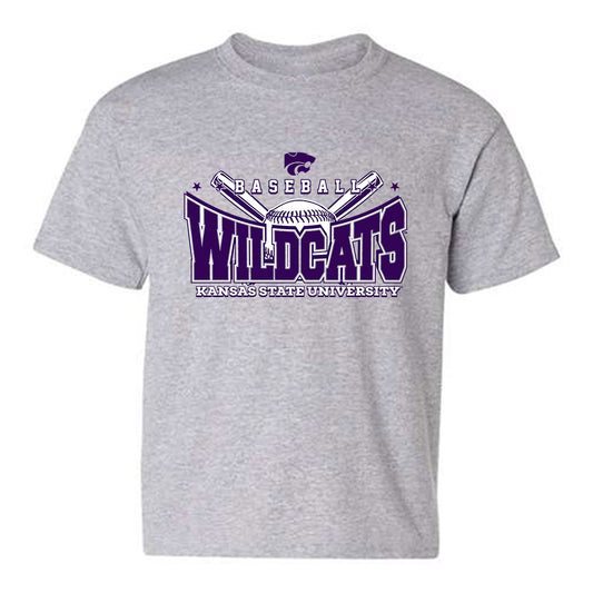 Kansas State - NCAA Baseball : Shea McGahan - Sports Shersey Youth T-Shirt-0