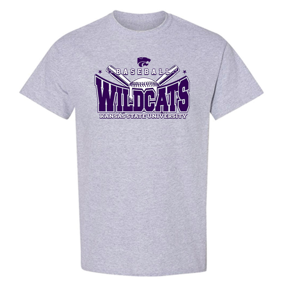 Kansas State - NCAA Baseball : Miles Smith - Sports Shersey T-Shirt-0