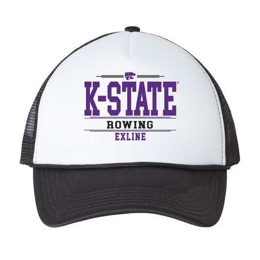 Kansas State - NCAA Women's Rowing : Ally Exline - Trucker Hat-0