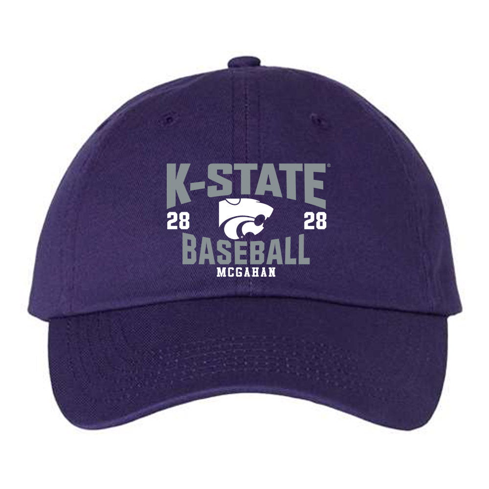 Kansas State - NCAA Baseball : Shea McGahan - Dad Hat-0