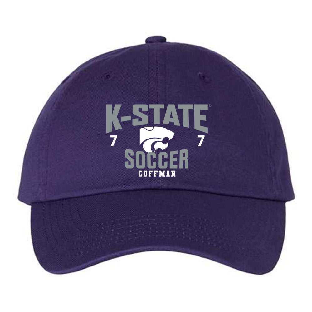 Kansas State - NCAA Women's Soccer : Sydney Coffman - Dad Hat-0