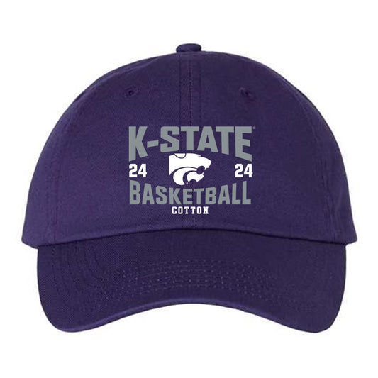 Kansas State - NCAA Women's Basketball : Jenessa Cotton - Dad Hat-0
