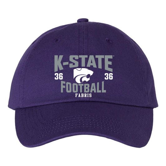Kansas State - NCAA Football : Jack Fabris - Dad Hat