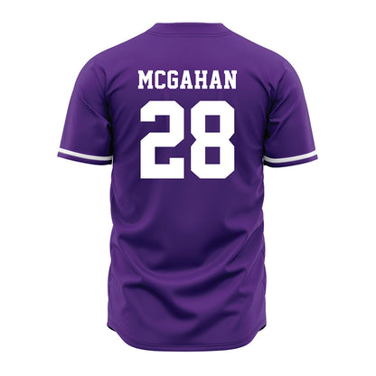 Kansas State - NCAA Baseball : Shea McGahan - Purple Jersey-1