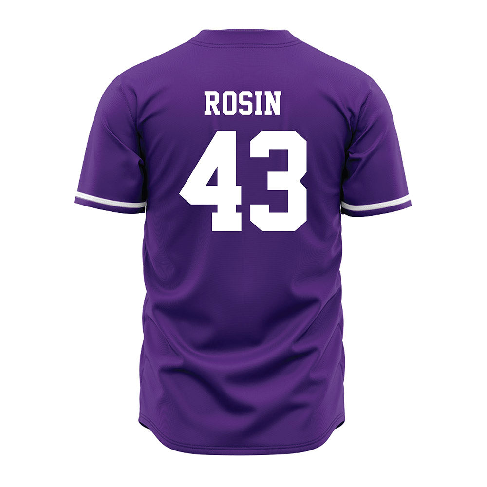 Kansas State - NCAA Baseball : Ben Rosin - Purple Jersey-1