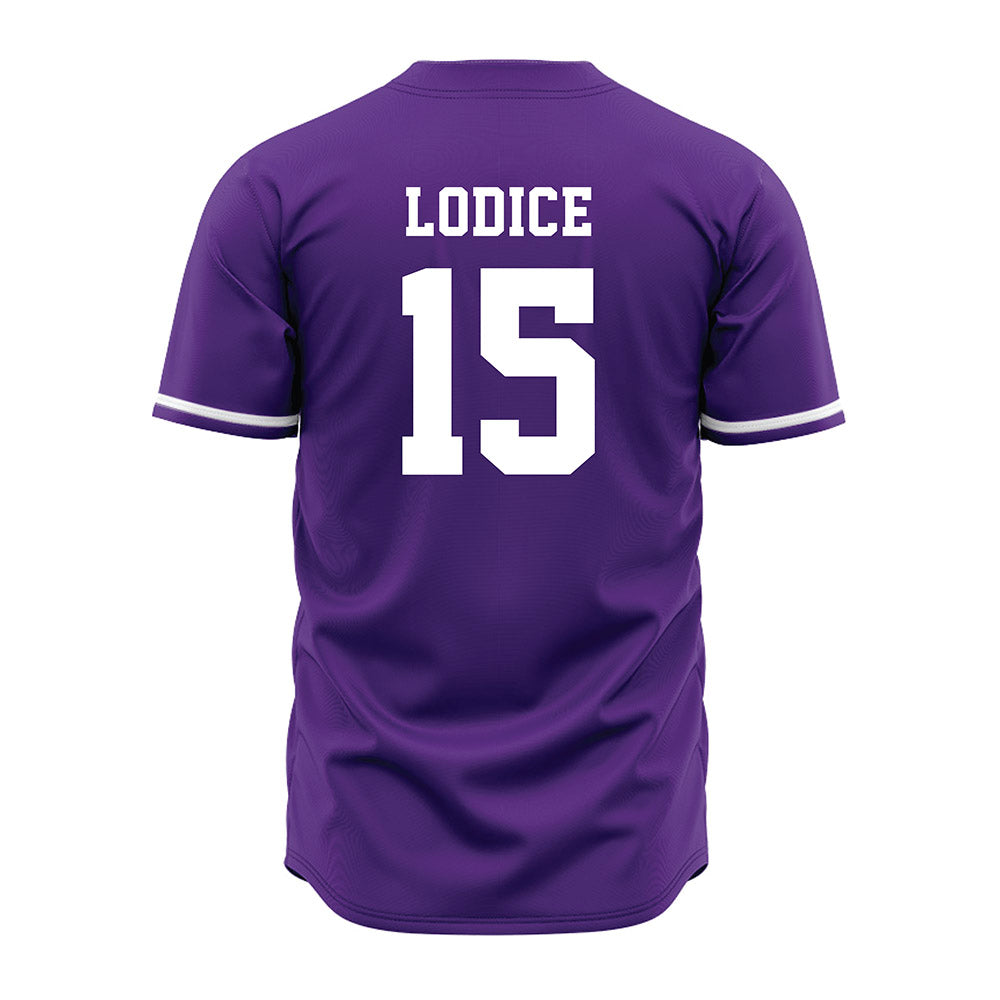 Kansas State - NCAA Baseball : Kyan Lodice - Purple Jersey