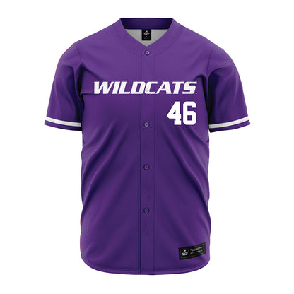 Kansas State - NCAA Baseball : Ethan Giesbrecht - Purple Jersey-0