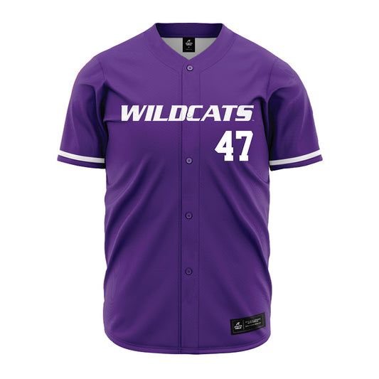 Kansas State - NCAA Baseball : Lincoln Sheffield - Purple Jersey-0
