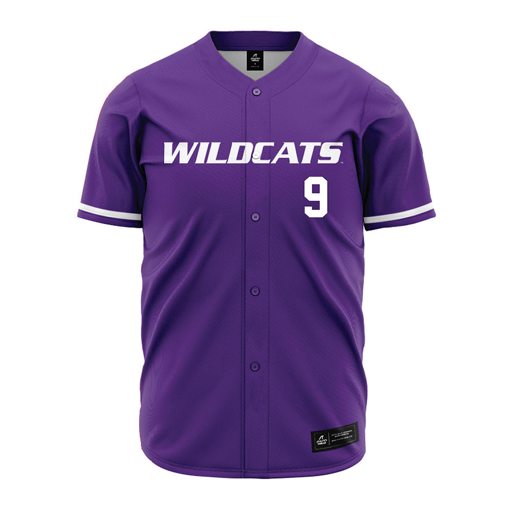 Kansas State - NCAA Baseball : Donte Lewis - Purple Jersey-0