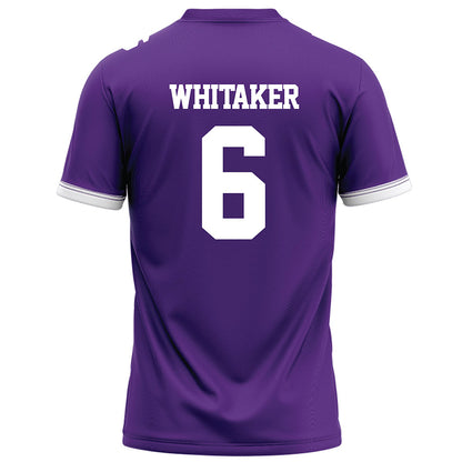 Kansas State - NCAA Football : Darien Whitaker - Purple Football Jersey-1