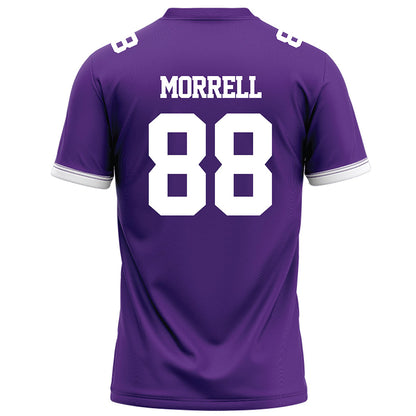 Kansas State - NCAA Football : Arley Morrell - Purple Football Jersey-1