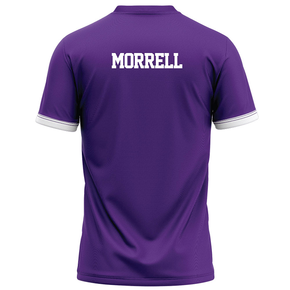 Kansas State - NCAA Football : Arley Morrell - Purple Football Jersey-1