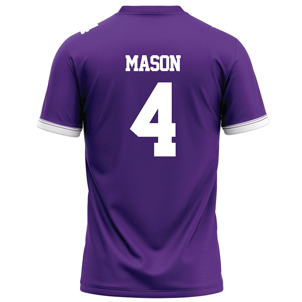 Kansas State - NCAA Football : Mekhi Mason - Purple Football Jersey-1