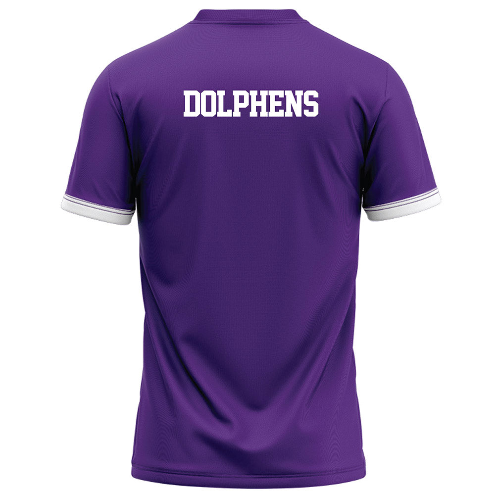 Kansas State - NCAA Football : Sam Dolphens - Purple Football Jersey-1
