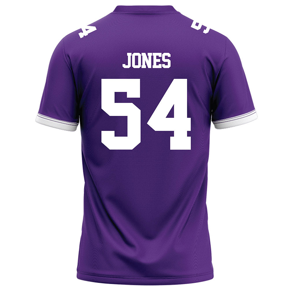 Kansas State - NCAA Football : Keiton Jones - Purple Football Jersey-1