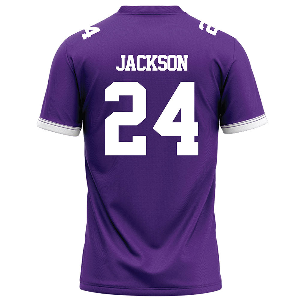 Kansas State - NCAA Football : Martel Jackson - Purple Football Jersey-1