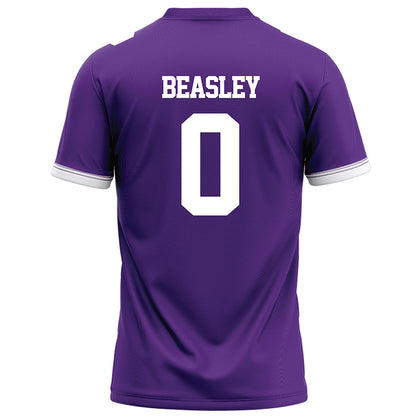 Kansas State - NCAA Football : Koy Beasley - Purple Football Jersey-1