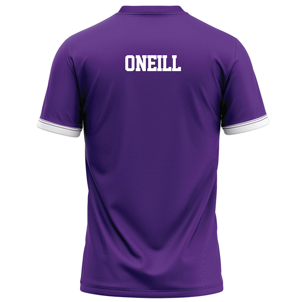 Kansas State - NCAA Football : Aidan O'Neill - Purple Football Jersey-1