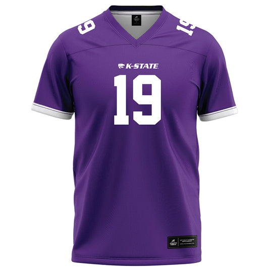 Kansas State - NCAA Football : Blake Jay - Purple Football Jersey-0