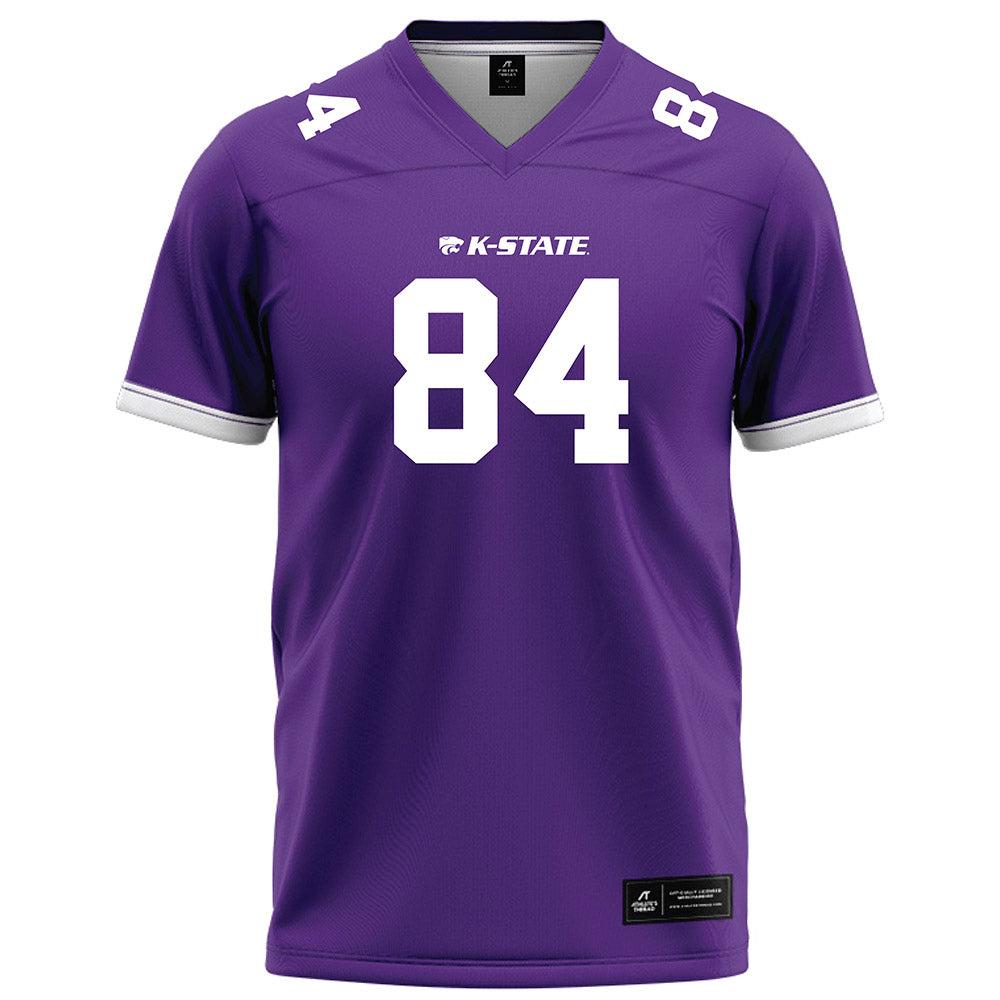 Kansas State - NCAA Football : Isaac Koch - Purple Football Jersey