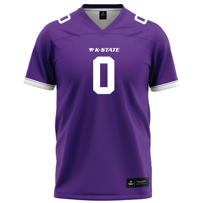 Kansas State - NCAA Football : Koy Beasley - Purple Football Jersey-0
