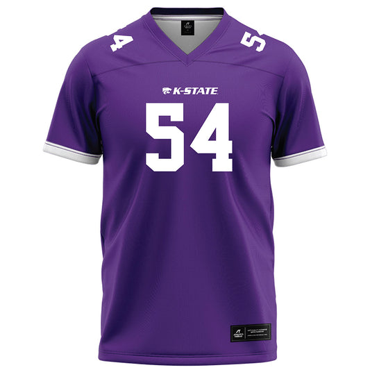 Kansas State - NCAA Football : Keiton Jones - Purple Football Jersey-0