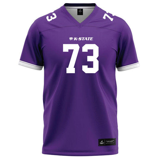 Kansas State - NCAA Football : Ollie Miller - Purple Football Jersey-0