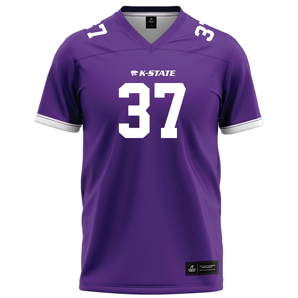 Kansas State - NCAA Football : Robert Hammond III - Purple Football Jersey-0