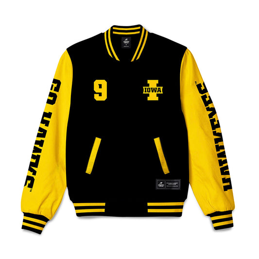 Iowa - NCAA Football : Kasen Thomas - Bomber Jacket-0