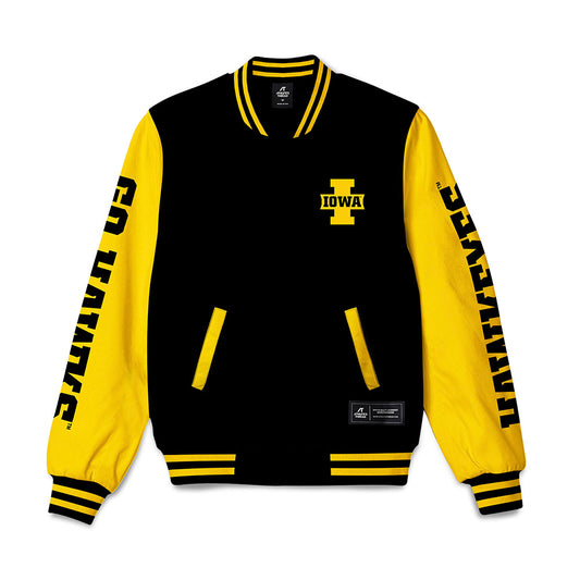 Iowa - NCAA Women's Gymnastics : Sydney Williams - Bomber Jacket-0