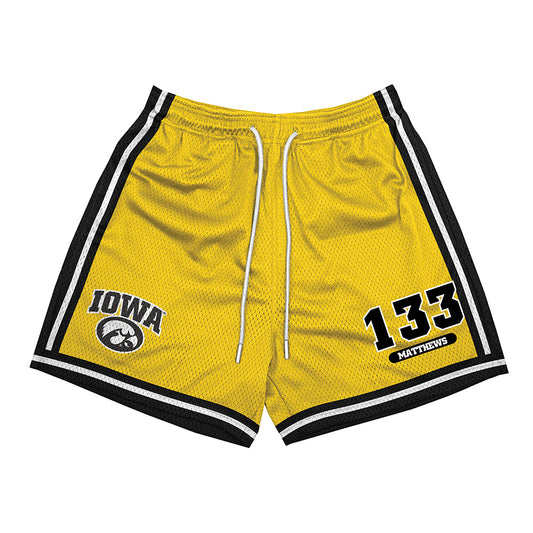 Iowa - NCAA Wrestling : Charles Matthews - Shorts-0