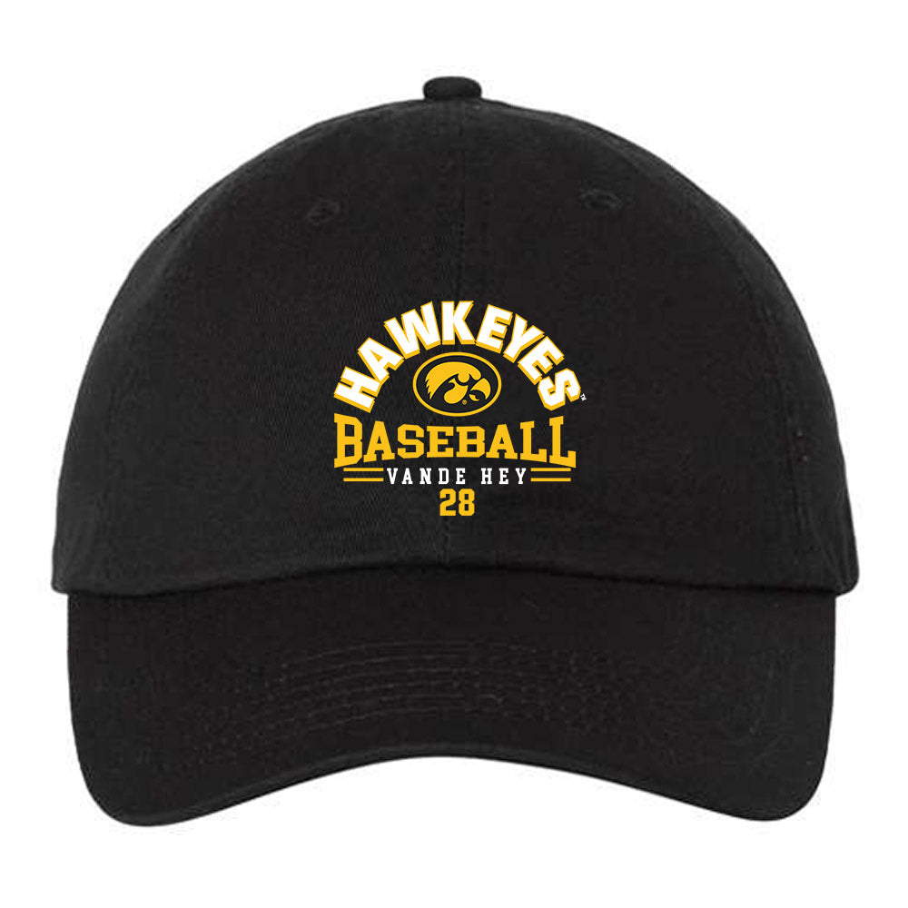 Iowa - NCAA Baseball : Trevor Vande Hey - Dad Hat-0