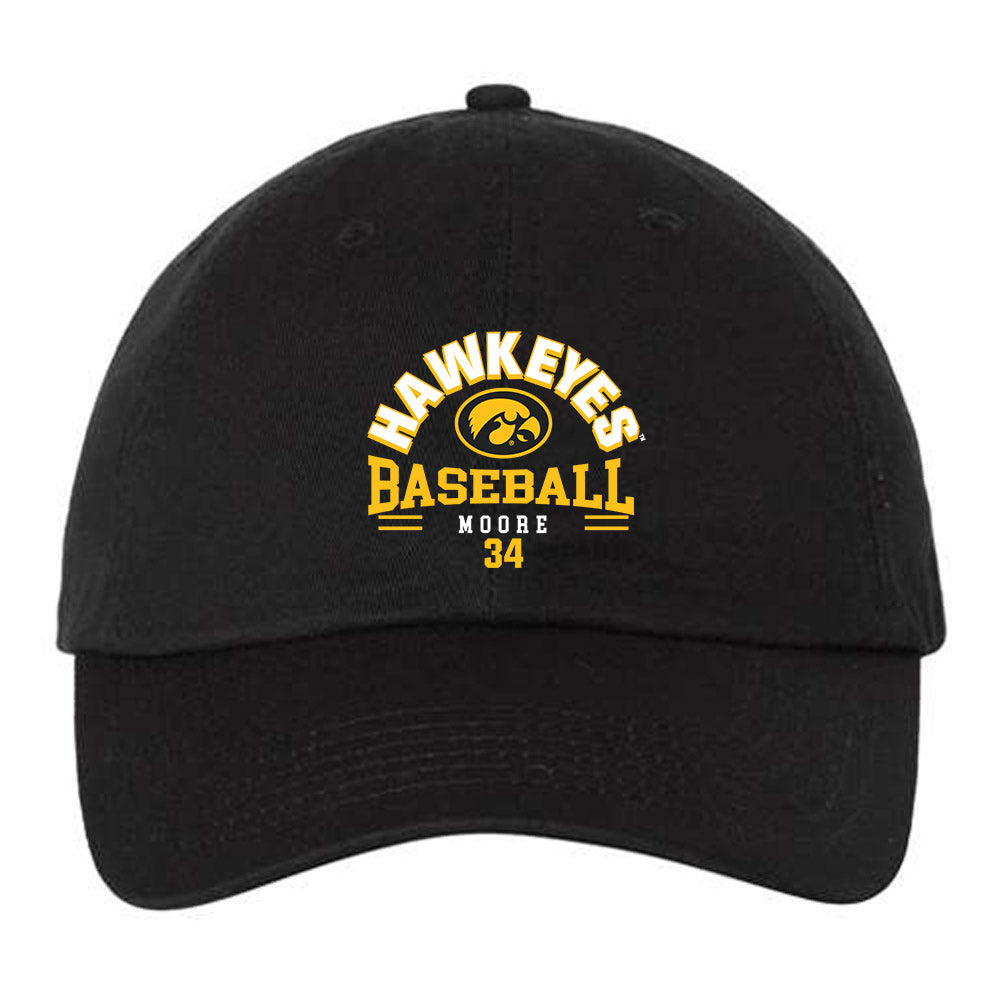Iowa - NCAA Baseball : Cole Moore - Dad Hat-0