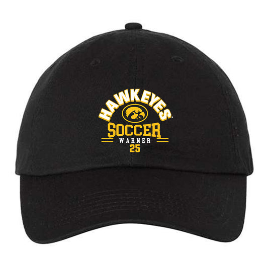 Iowa - NCAA Women's Soccer : Abby Warner - Dad Hat-0