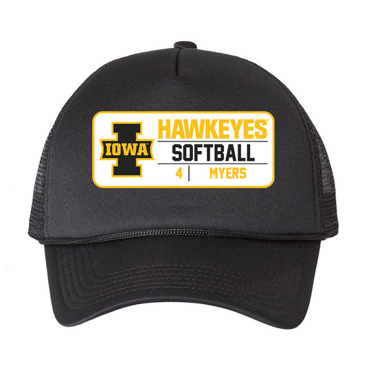 Iowa - NCAA Softball : Mariah Myers - Trucker Hat-0