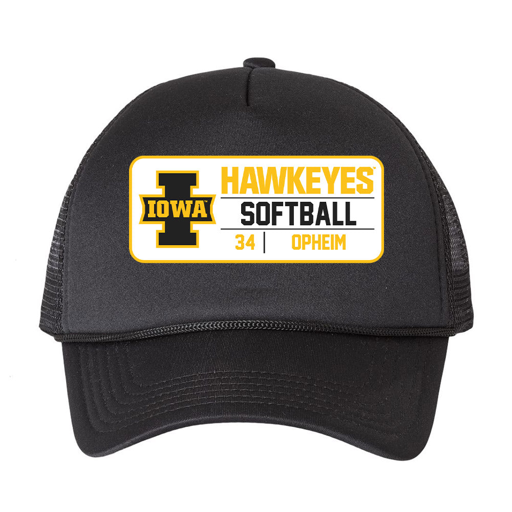 Iowa - NCAA Softball : Paige Opheim - Trucker Hat-0