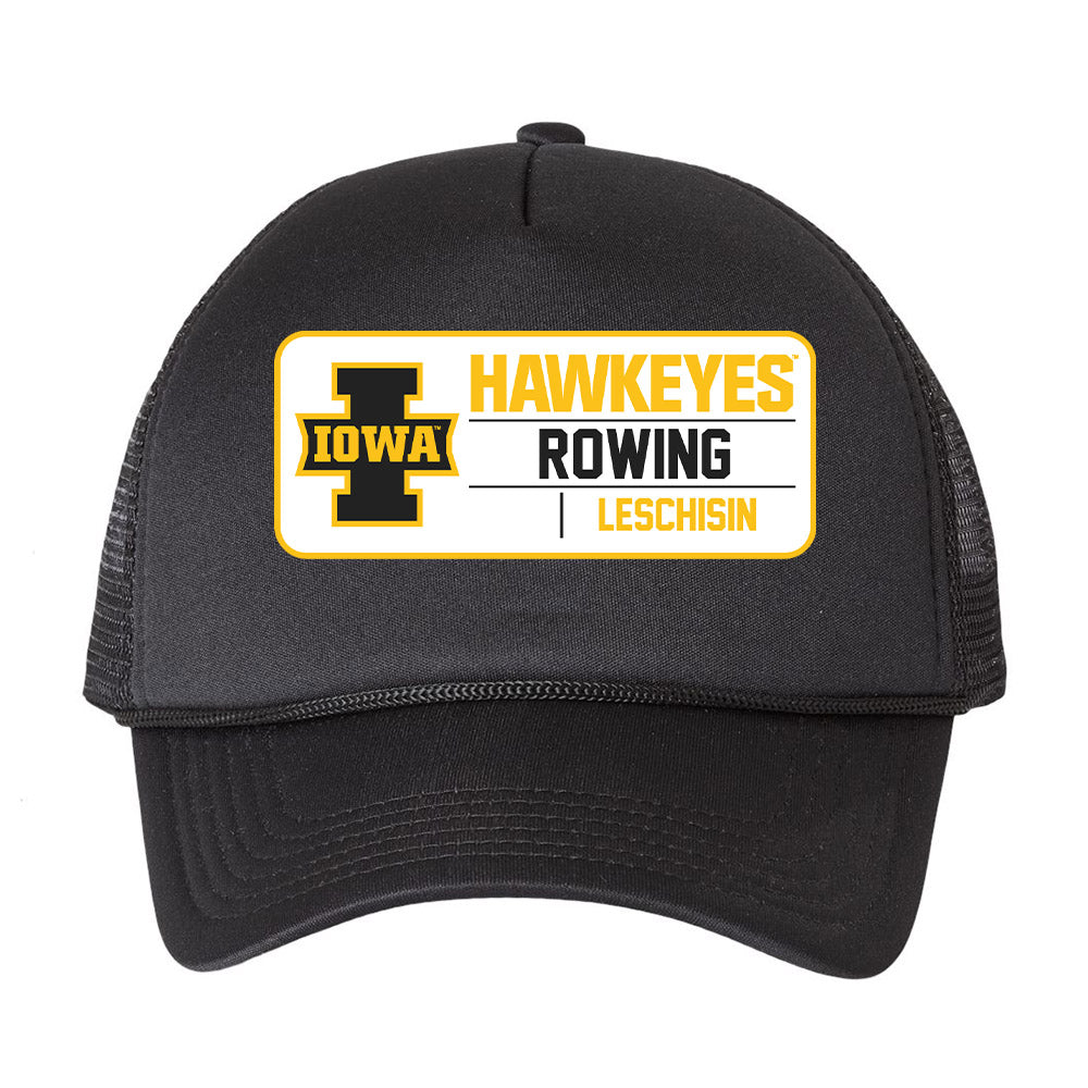 Iowa - NCAA Women's Rowing : Olivia Leschisin - Trucker Hat-0