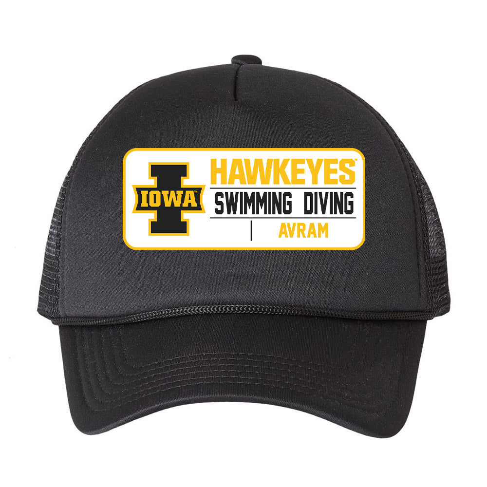 Iowa - NCAA Women's Swimming & Diving : Stephanie Avram - Trucker Hat-0