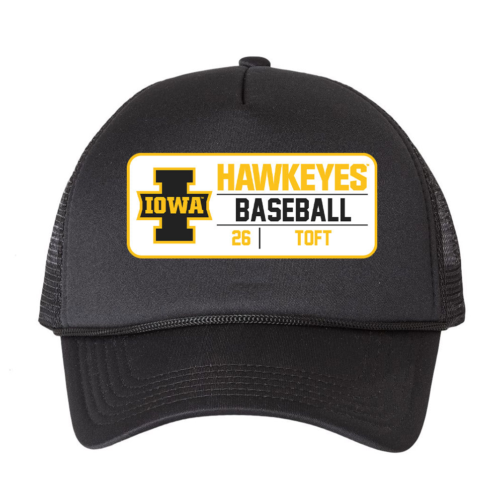 Iowa - NCAA Baseball : Ben Toft - Trucker Hat-0