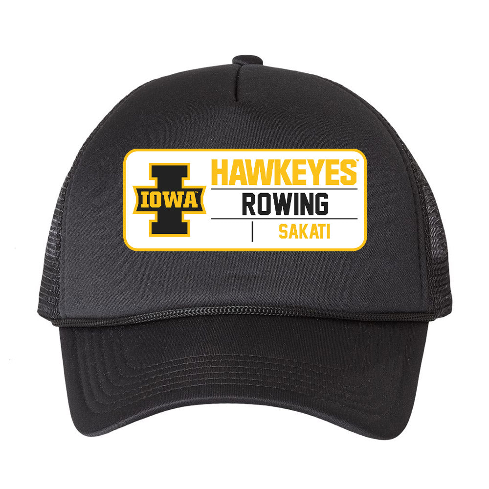 Iowa - NCAA Women's Rowing : Sidra Sakati - Trucker Hat-0